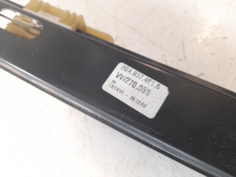 Recambio de elevalunas delantero izquierdo para volkswagen polo edition referencia OEM IAM 2G4837461B  