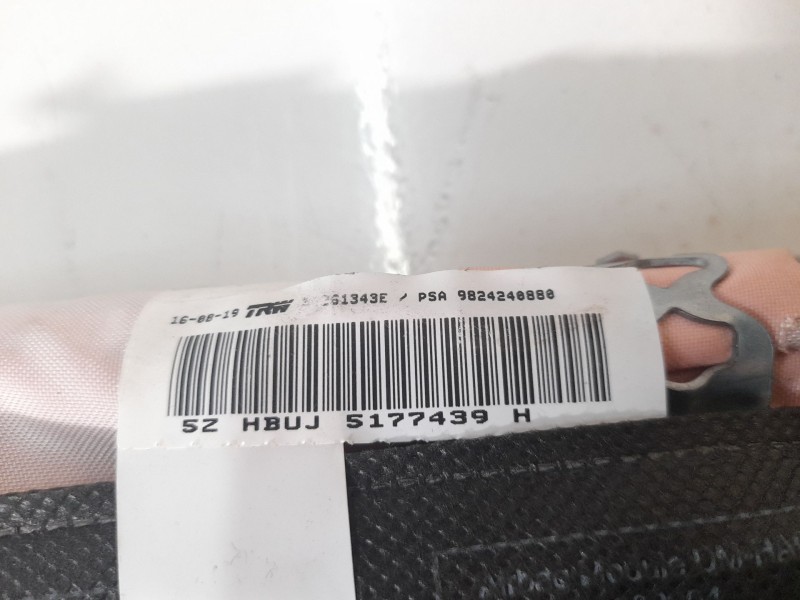 Recambio de airbag cortina delantero izquierdo para opel grandland x ultimate referencia OEM IAM 9824240880  