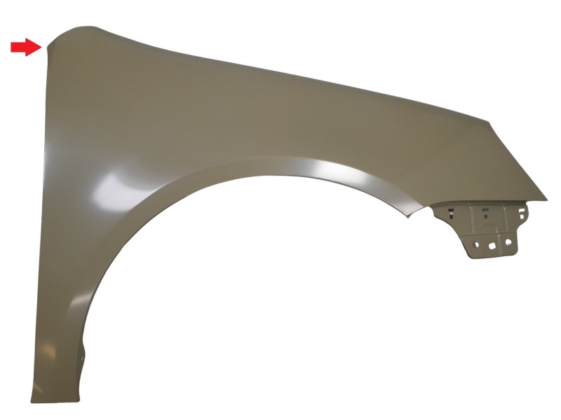 Recambio de aleta delantera derecha para volkswagen golf v berlina (1k1) referencia OEM IAM 1K6821022A 109233211 VG0363013