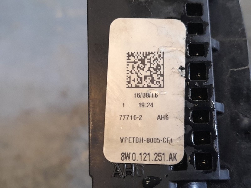 Recambio de radiador agua para audi a4 avant (8w5) básico referencia OEM IAM 8W0121251AK  