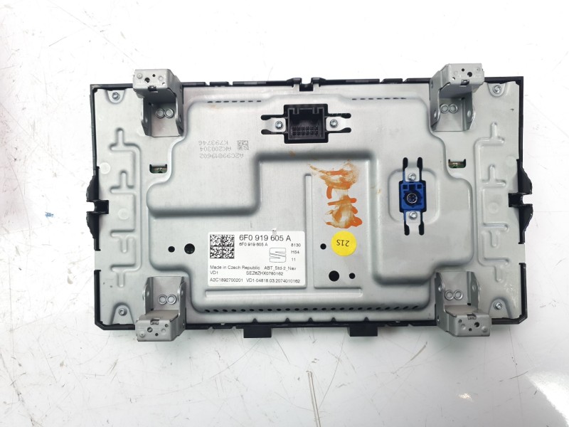 Recambio de pantalla multifuncion para seat arona (kj7, kjp) 1.6 tdi referencia OEM IAM 6F0858069  