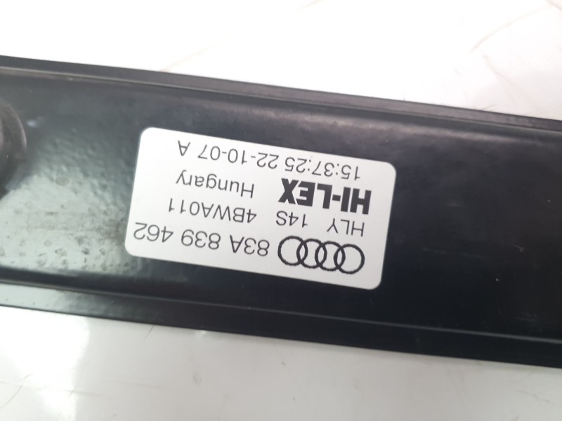 Recambio de elevalunas trasero derecho para audi q3 sportback (f3n) 35 tdi referencia OEM IAM 83A839462  