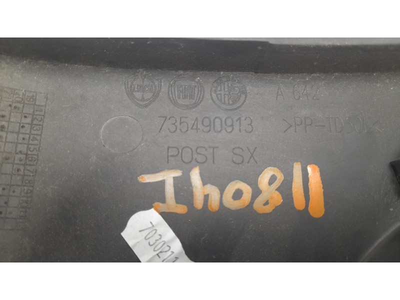 Recambio de aletin trasero izquierdo para fiat panda (319) base (2020) referencia OEM IAM 735490913  
