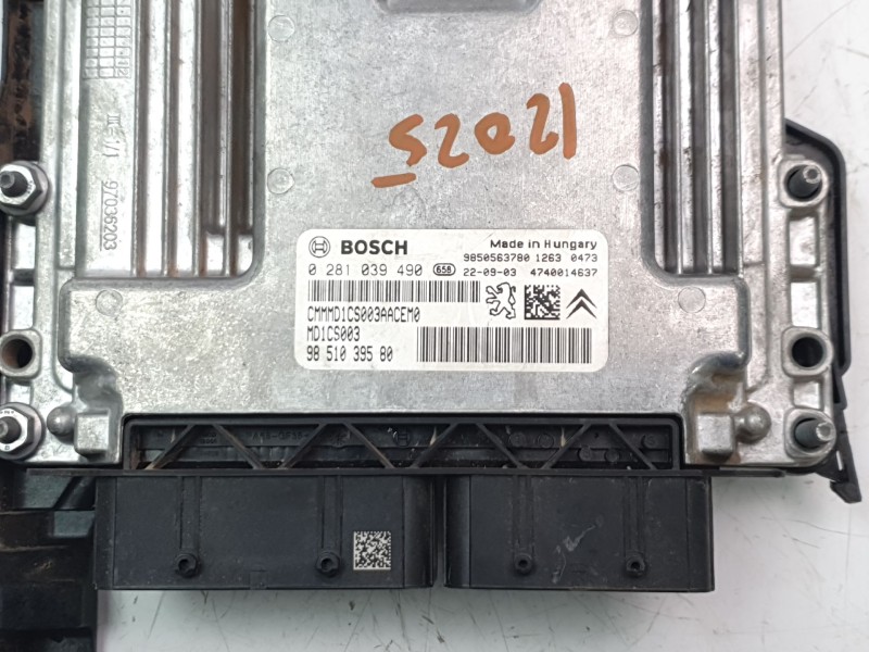 Recambio de centralita motor uce para opel grandland x 120 aniversario referencia OEM IAM 9851039500  