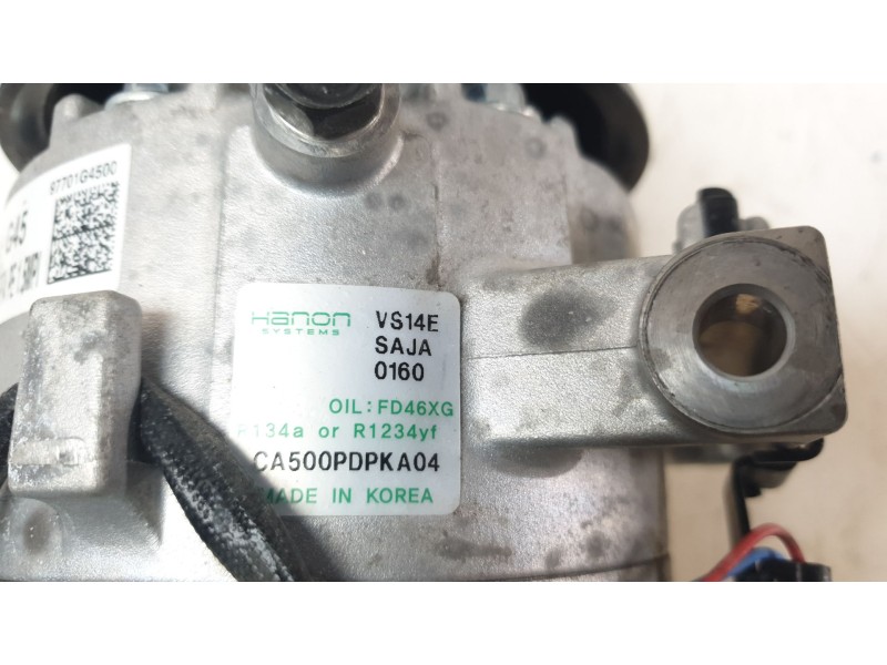 Recambio de compresor aire acondicionado para hyundai i30 (pd) 1.4 cat referencia OEM IAM 97701G4300  
