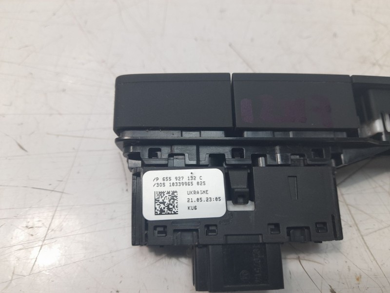 Recambio de interruptor para skoda kamiq (nw4) 1.5 tsi referencia OEM IAM 655927132C  