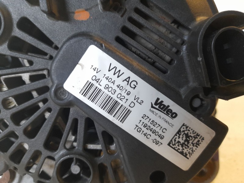 Recambio de alternador para audi a3 sportback (8vf) 30 tdi s line referencia OEM IAM   