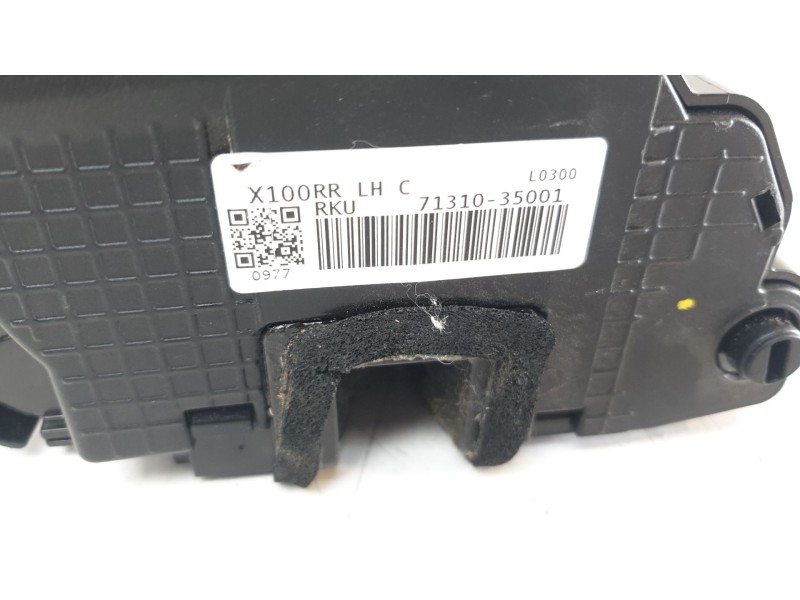Recambio de cerradura puerta trasera izquierda para ssangyong tivoli urban 4x2 referencia OEM IAM 7131035001  