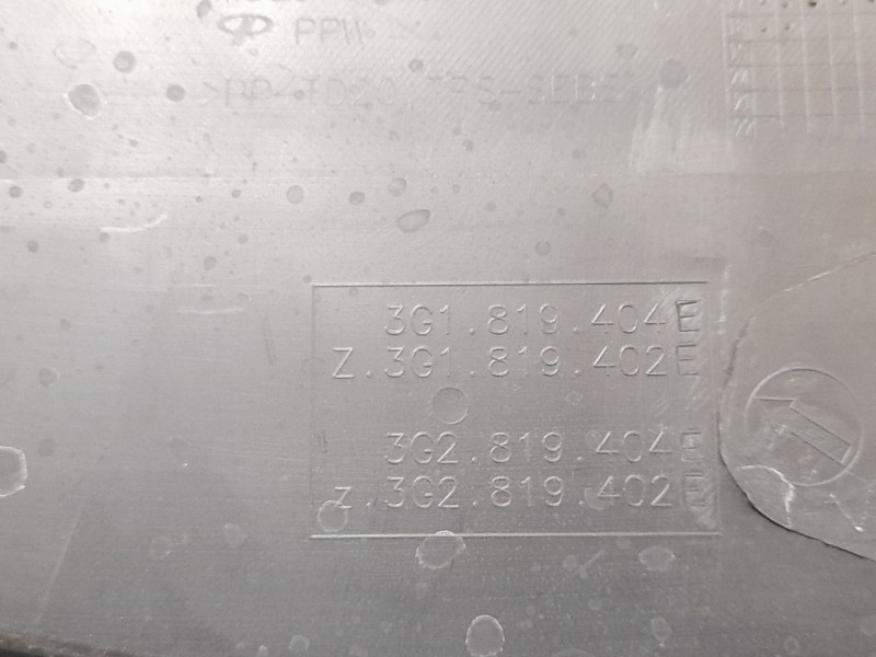 Recambio de torpedo para volkswagen passat lim. (3g2) 1.8 tsi referencia OEM IAM 3G1819403E 3G1819404E 