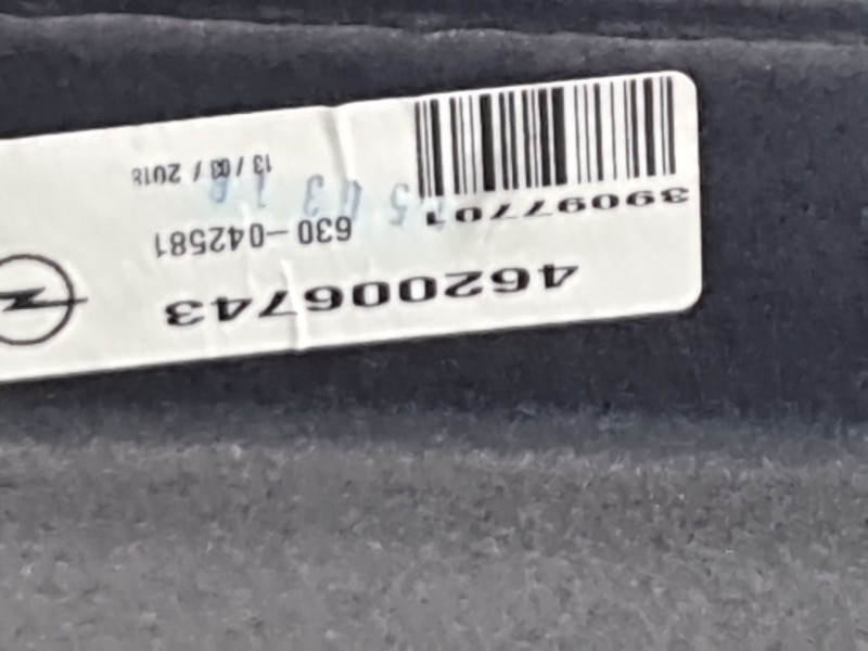 Recambio de bandeja trasera para opel crossland x / crossland (p17, p2qo) 1.2 (75) referencia OEM IAM 462006743  