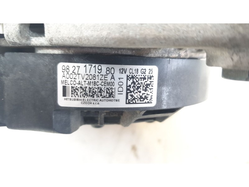 Recambio de alternador para opel grandland x 120 aniversario referencia OEM IAM 9827171980  ALF280453