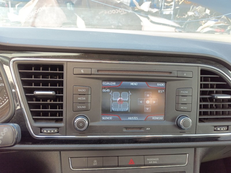 Recambio de sistema audio / radio cd para seat leon (5f1) 1.6 tdi referencia OEM IAM   