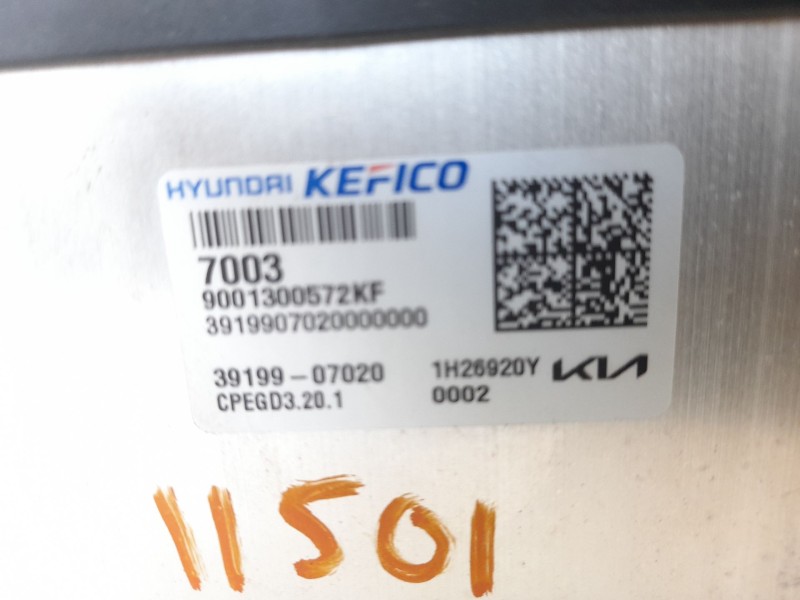 Recambio de centralita motor uce para kia ceed 1.0 tgdi cat referencia OEM IAM 3919907020  