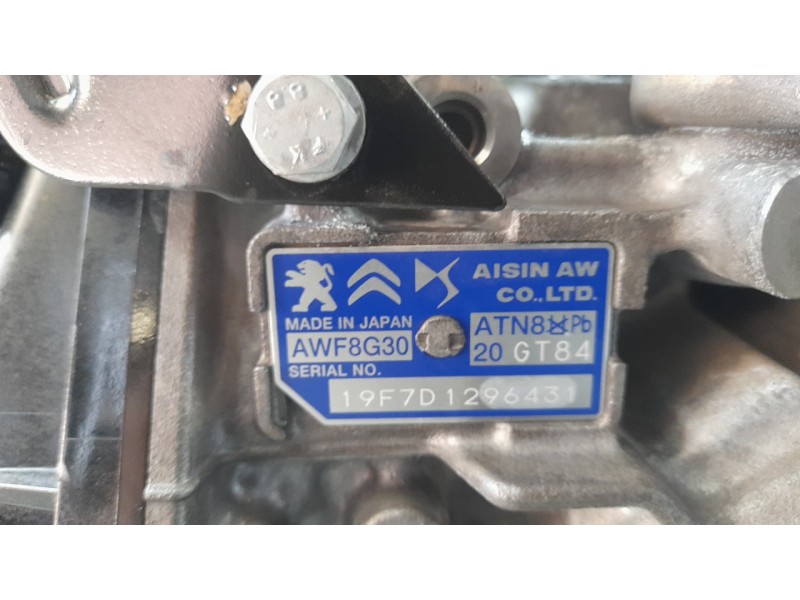 Recambio de caja cambios para opel grandland x ultimate referencia OEM IAM AWF8G30 20GT84 