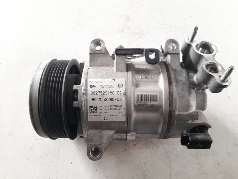 Recambio de compresor aire acondicionado para opel grandland x ultimate referencia OEM IAM 9827529180  CAF440007 , 32921