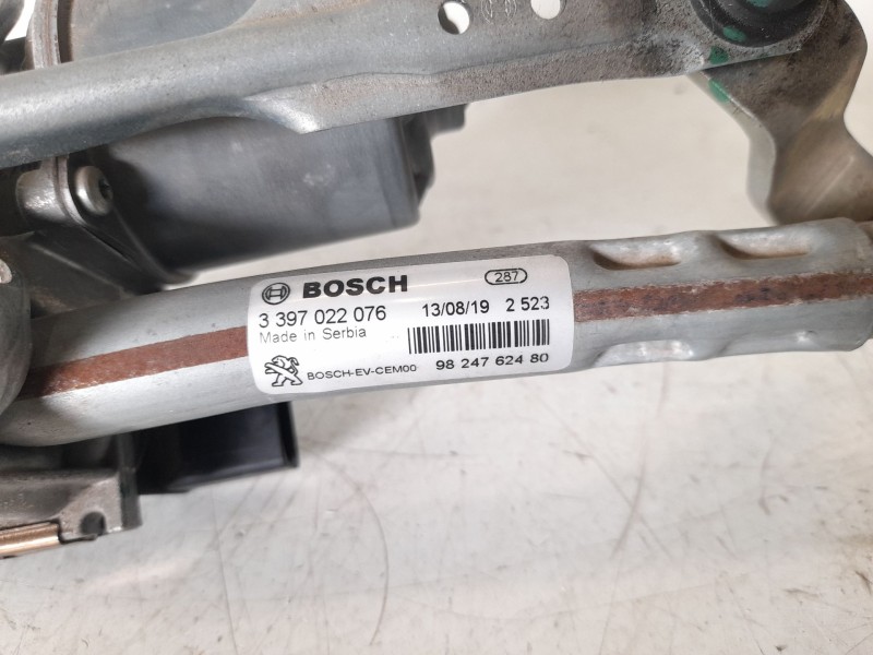 Recambio de motor limpia delantero para opel grandland x ultimate referencia OEM IAM 9824762480 3397022076 