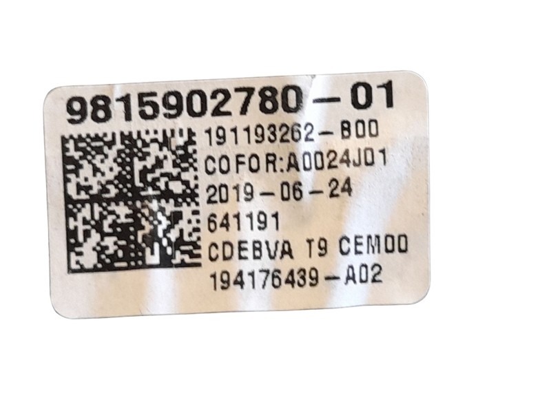 Recambio de palanca cambio para opel grandland x ultimate referencia OEM IAM 9815902780  