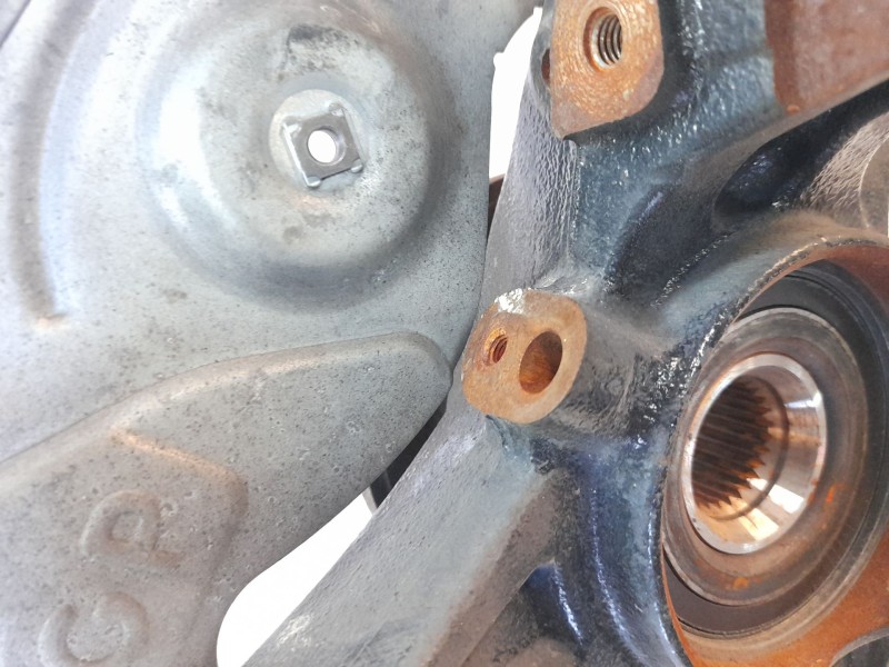 Recambio de mangueta delantera izquierda para opel grandland x ultimate referencia OEM IAM 1647857480  