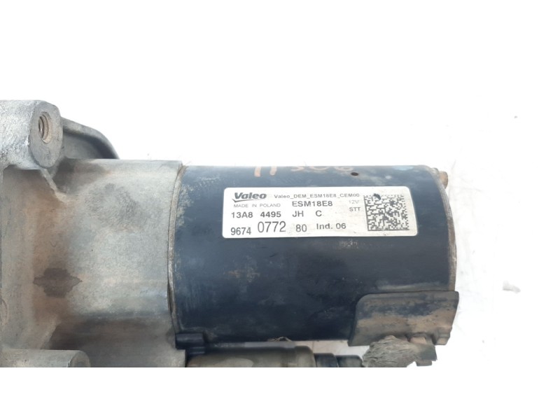Recambio de motor arranque para citroen c4 picasso 1.2 12v e-thp referencia OEM IAM 9674077280 ARF701251 