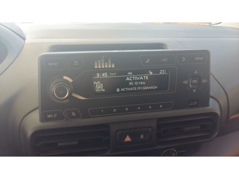 Recambio de sistema audio / radio cd para peugeot rifter 1.5 bluehdi 100 referencia OEM IAM   