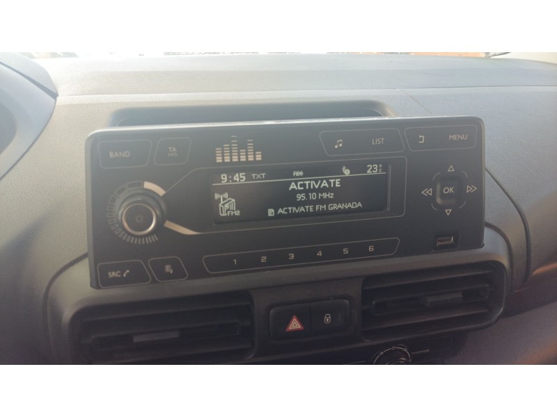 Recambio de sistema audio / radio cd para peugeot rifter 1.5 bluehdi 100 referencia OEM IAM   