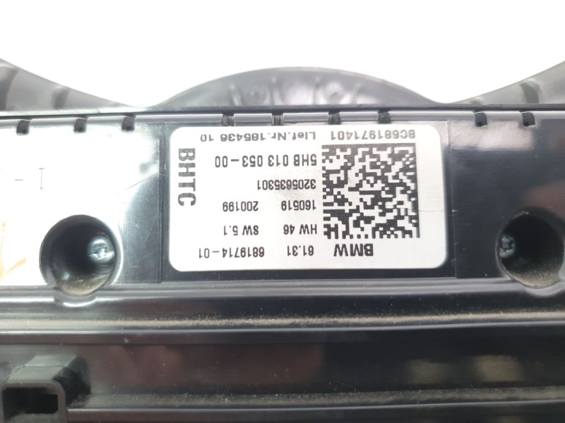 Recambio de mando climatizador para mini f56 1.5 12v referencia OEM IAM 61316819714  