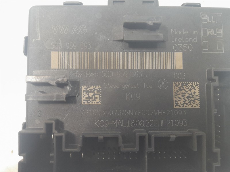 Recambio de modulo confort para audi q3 sportback (f3n) 35 tdi referencia OEM IAM 5Q0959593F  