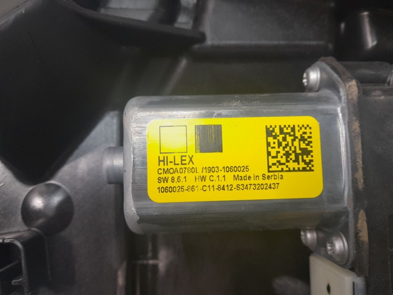 Recambio de elevalunas trasero derecho para bmw 1 (f40) 118 d referencia OEM IAM 5A02FA802  