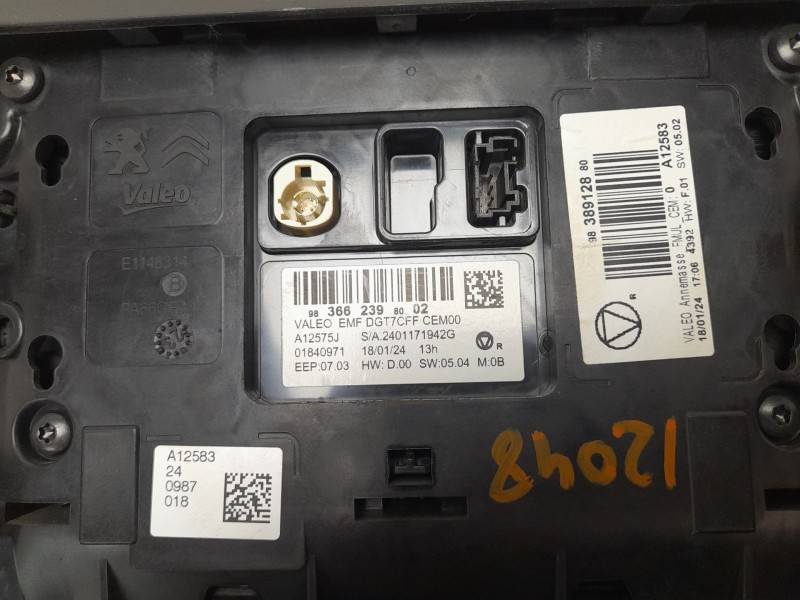 Recambio de sistema navegacion gps para citroën c3 feel pack referencia OEM IAM 9836623980  9855270480