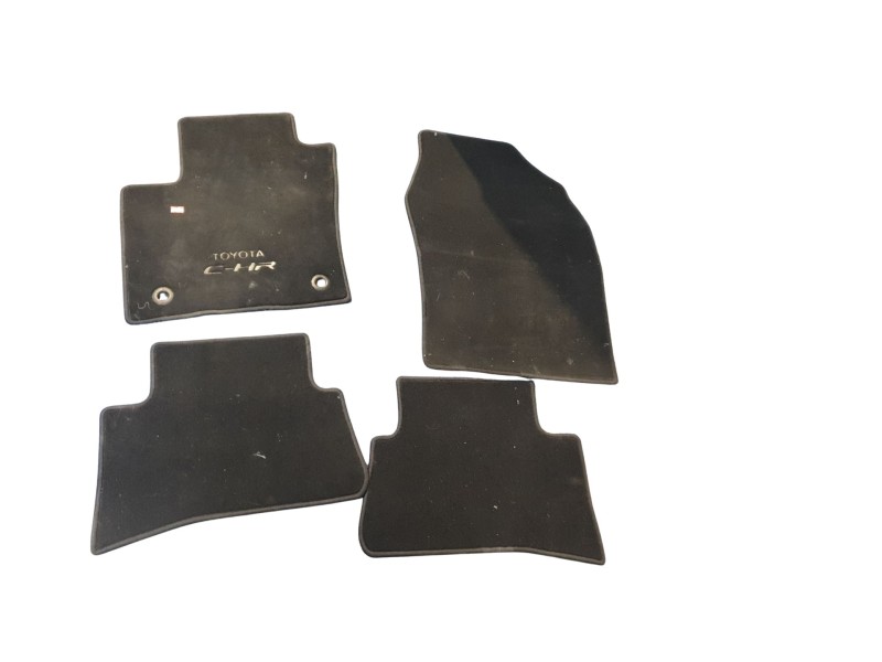 Recambio de juego alfombrillas para toyota c-hr (_x1_) 1.8 hybrid (zyx10_, zyx11_) referencia OEM IAM 58510YYQ40  