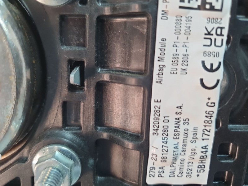 Recambio de kit airbag para citroën c3 feel pack referencia OEM IAM 16192285ZD  
