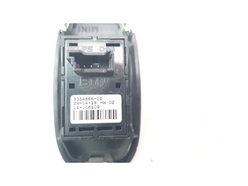 Recambio de mando elevalunas trasero izquierdo para mini f56 1.5 12v referencia OEM IAM 61319354866  