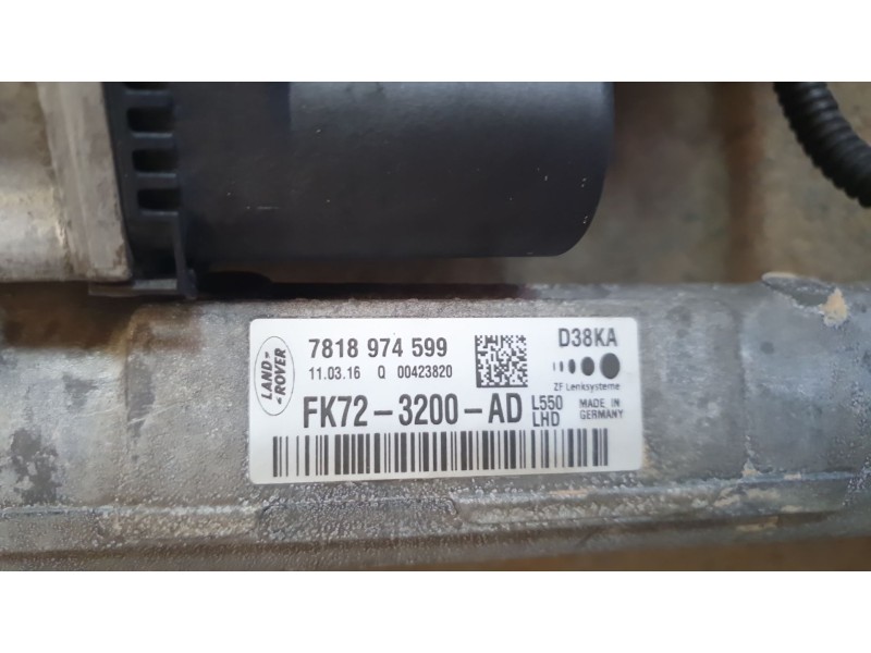 Recambio de cremallera direccion para land rover discovery sport (l550) 2.0 d 4x4 referencia OEM IAM FK723200AD  