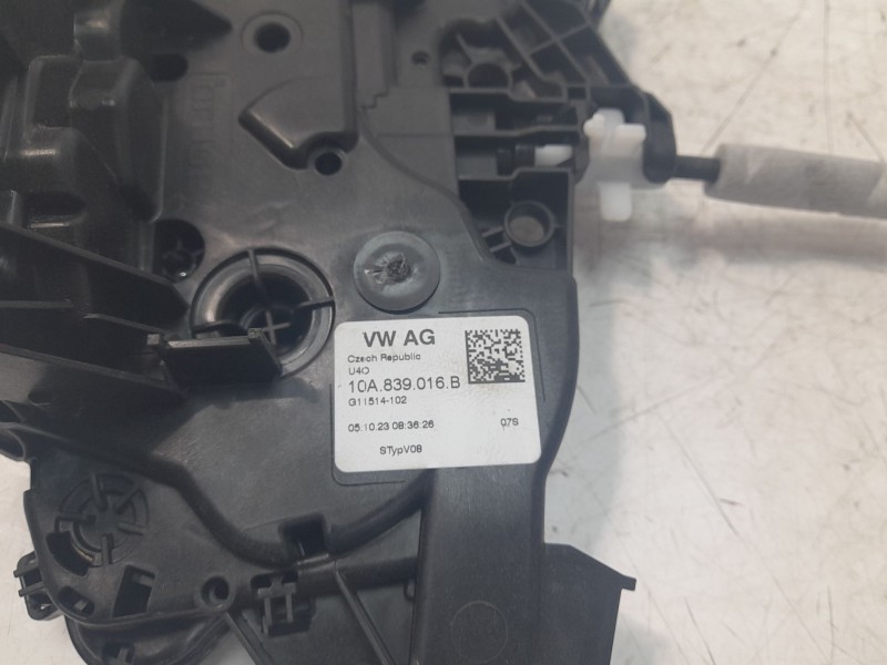 Recambio de cerradura puerta trasera derecha para volkswagen t-cross (c11, d31) 1.0 tsi referencia OEM IAM 10A839016B  