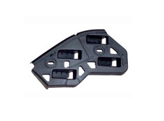 Recambio de soporte paragolpes delantero izquierdo para volkswagen polo (9n3) referencia OEM IAM 6Q0807183A 107233924 VG0221004 