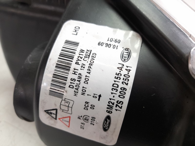 Recambio de faro izquierdo para ford s-max (wa6) 2.0 tdci referencia OEM IAM 6M2113D155AJ  1101ZS009250