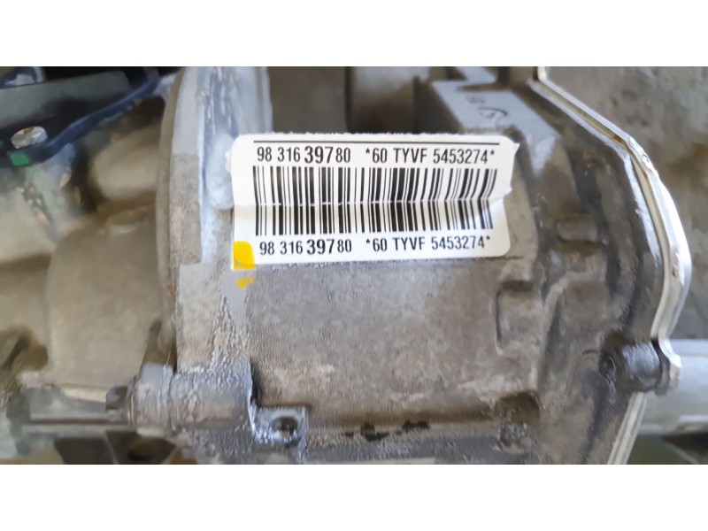 Recambio de cremallera direccion para citroën c3 feel pack referencia OEM IAM 9831639780  