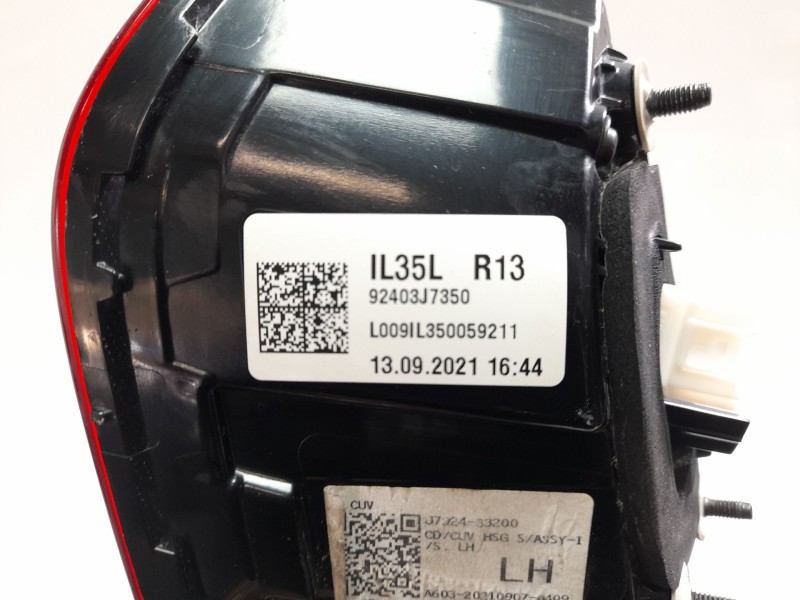 Recambio de piloto trasero izquierdo interior para kia xceed business referencia OEM IAM 92403J7350  