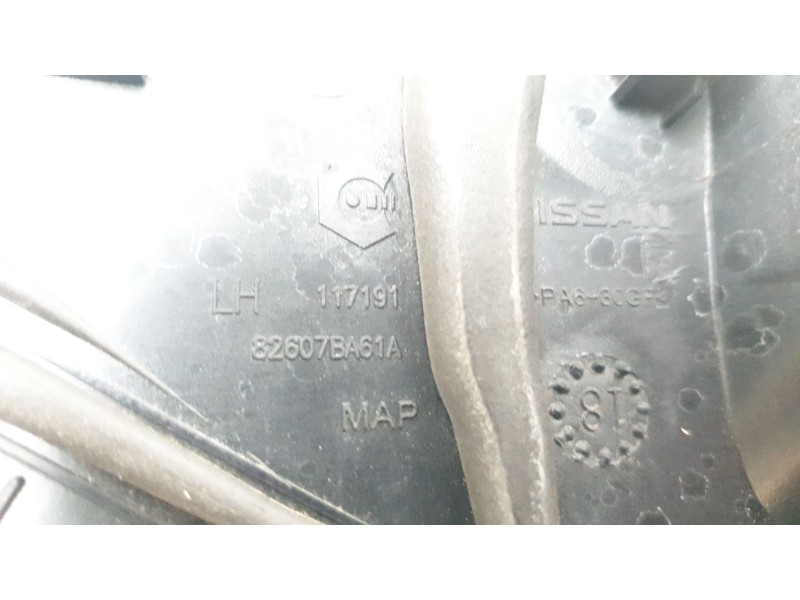 Recambio de maneta exterior trasera izquierda para nissan juke (f15) ultimate edition referencia OEM IAM 82607BA61A  