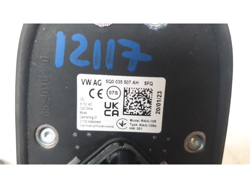 Recambio de antena para skoda kamiq (nw4) 1.5 tsi referencia OEM IAM 5Q0035507AH  