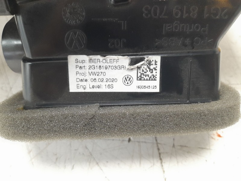 Recambio de aireador izquierdo para volkswagen polo advance referencia OEM IAM 2G1819703GRHW  