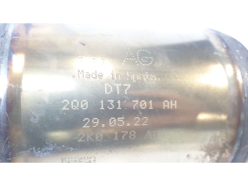 Recambio de catalizador para seat arona xcellence referencia OEM IAM 2Q0131723G  2Q0131701AH  