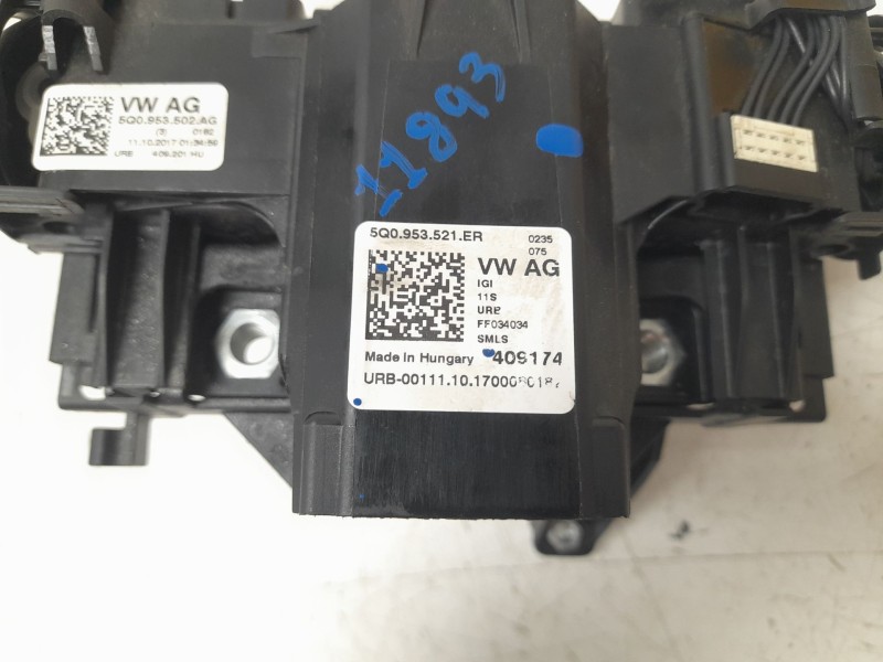 Recambio de mando multifuncion para skoda kodiaq ambition referencia OEM IAM 5Q0953502AG 5Q0953521ER  