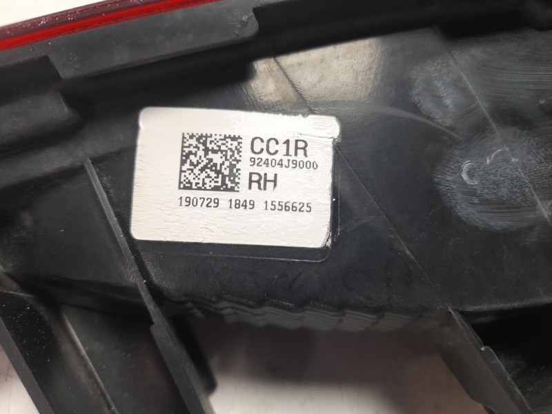 Recambio de piloto trasero derecho interior para hyundai kona (os, ose, osi) 1.0 t-gdi referencia OEM IAM 92404J9000  