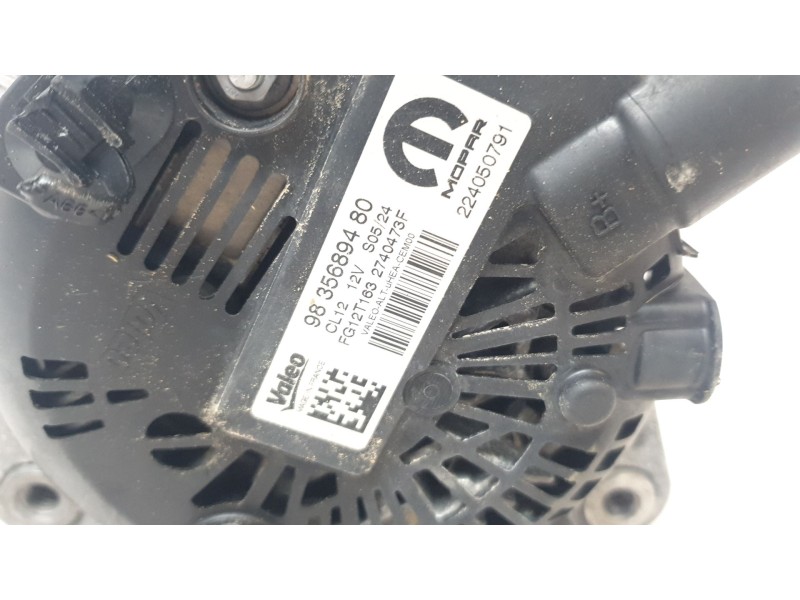 Recambio de alternador para citroën c3 feel pack referencia OEM IAM 9835689480  