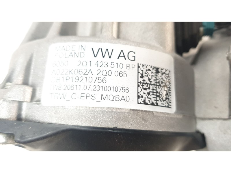 Recambio de columna direccion para skoda kamiq (nw4) 1.5 tsi referencia OEM IAM 2Q1909144AB  