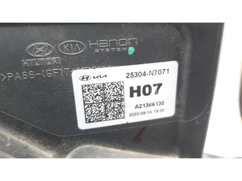 Recambio de electroventilador para hyundai tucson (nx) maxx silver 2wd referencia OEM IAM 25304N7071  
