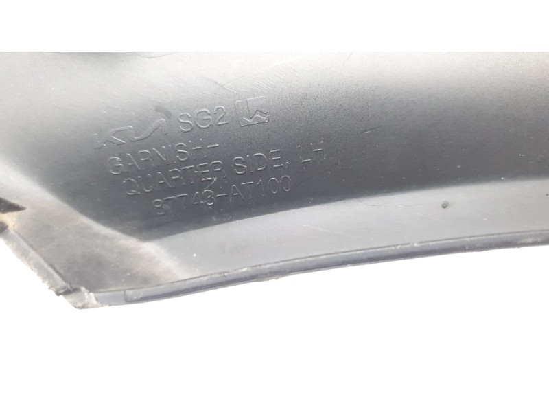 Recambio de aletin trasero izquierdo para kia niro referencia OEM IAM 87743AT100  