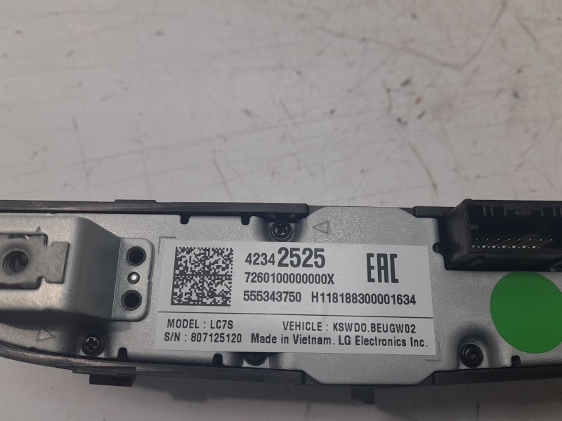 Recambio de interruptor para opel astra k lim. 5türig dynamic referencia OEM IAM 42342525  