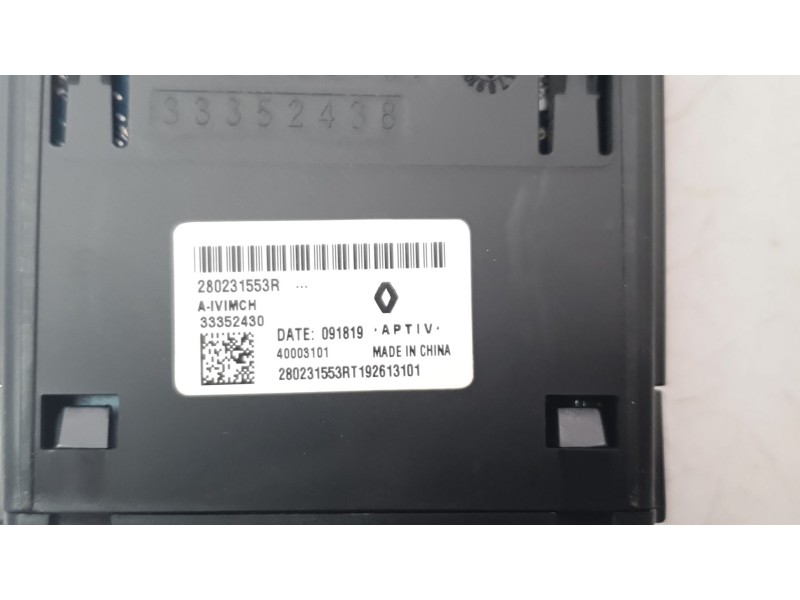 Recambio de modulo electronico para renault clio v business edition referencia OEM IAM 280231553R  